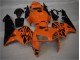 Naranja Negro Kits Carenado Moto Honda CBR 600 RR 2005-2006