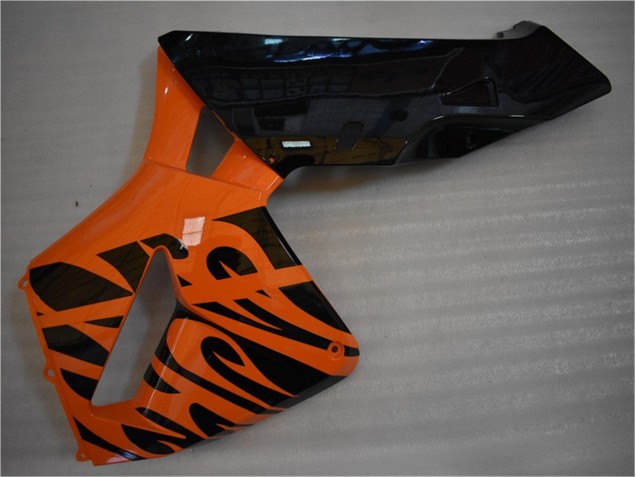 Naranja Negro Kits Carenado Moto Honda CBR 600 RR 2005-2006