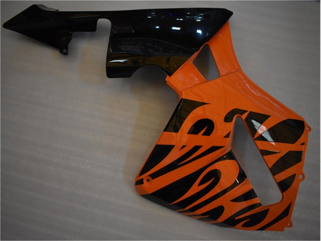 Naranja Negro Kits Carenado Moto Honda CBR 600 RR 2005-2006