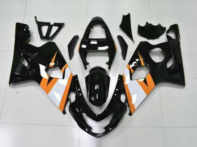Naranja Negro Kits Carenado Moto Suzuki GSXR 600 / 750 K4 2004-2005 Naranja Negro Kits Carenado Moto Suzuki GSXR 600 / 750 K4 2004-2005