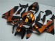 Naranja Negro Kits Completo Carenado Moto Honda CBR 600 RR 2005-2006
