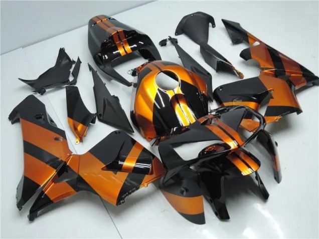 Naranja Negro Kits Completo Carenado Moto Honda CBR 600 RR 2005-2006