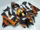 Naranja Negro Kits Completo Carenado Moto Honda CBR 600 RR 2005-2006