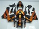 Naranja Negro Kits Completo Carenado Moto Honda CBR 600 RR 2005-2006