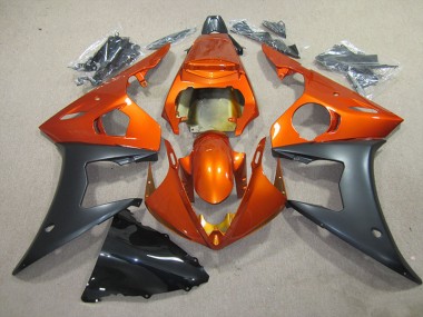 Naranja Negro Moto Plástica Yamaha R6 2003-2005