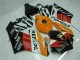 Naranja Negro Repsol Carrocería Motocicletas Honda CBR 1000 RR 2004-2005