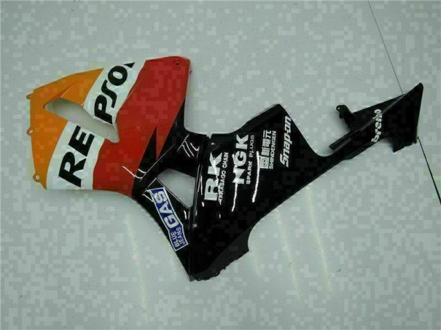 Naranja Negro Repsol Kit Carenado Moto Honda CBR 600 RR 2005-2006
