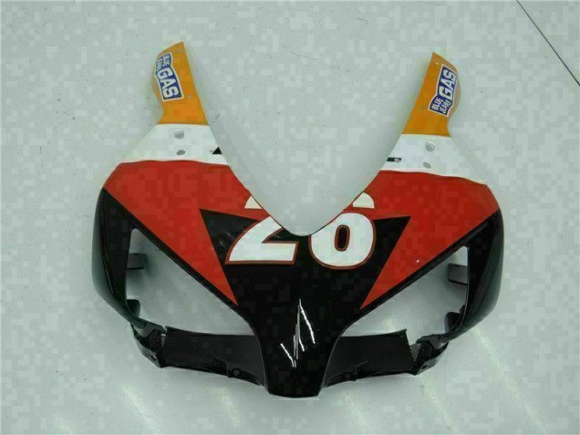 Naranja Negro Repsol Kit Completo Carenado Moto Honda CBR 1000 RR 2004-2005
