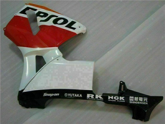 Naranja Negro Repsol Kit Completo Carenado Moto Honda CBR 600 RR 2005-2006