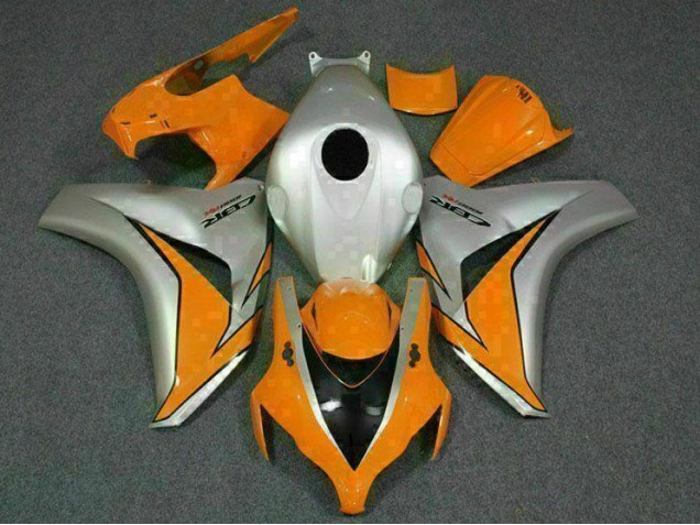 Naranja Plata Kit Carenado Moto Honda CBR 1000 RR 2008-2011