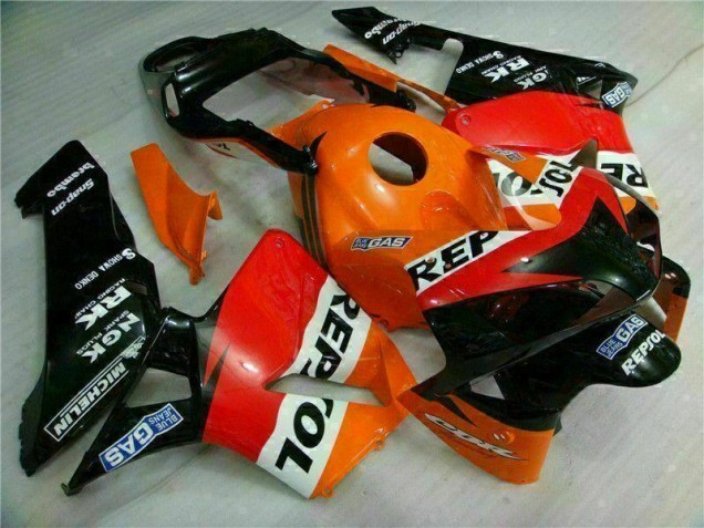Naranja Repsol Carenado Moto Honda CBR 600 RR 2003-2004