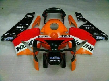 Naranja Repsol Carenado Moto Honda CBR 600 RR 2003-2004