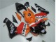 Naranja Rojo Negro Repsol Carenado Moto Honda CBR 600 RR 2003-2004