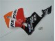 Naranja Rojo Negro Repsol Carenado Moto Honda CBR 600 RR 2003-2004