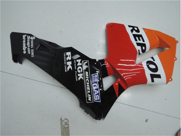 Naranja Rojo Negro Repsol Carenado Moto Honda CBR 600 RR 2003-2004