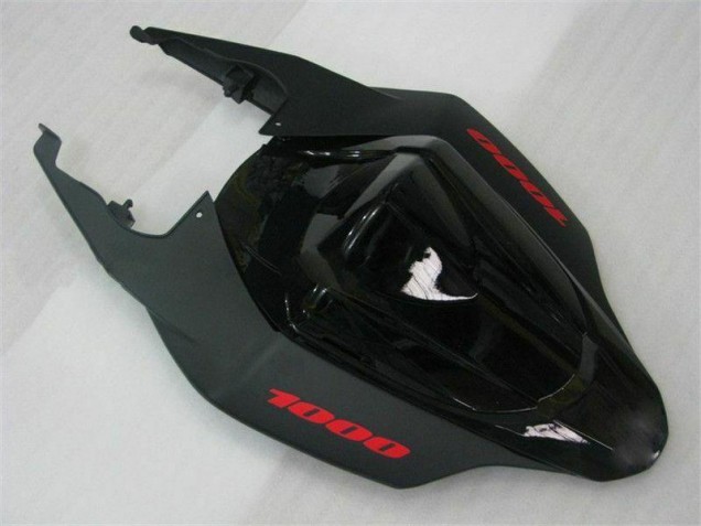 Negro ABS Carenado Motocicleta Suzuki GSXR 1000 K7 2007-2008