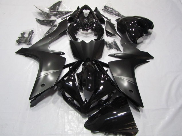 Negro ABS Carenado Motocicleta Yamaha R1 2007-2008 Negro ABS Carenado Motocicleta Yamaha R1 2007-2008