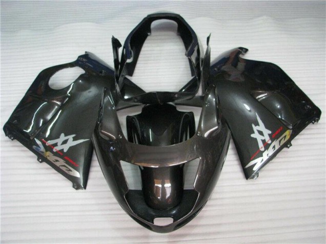 Negro ABS Kits Carenado Moto Honda CBR 1100 XX 1996-2007