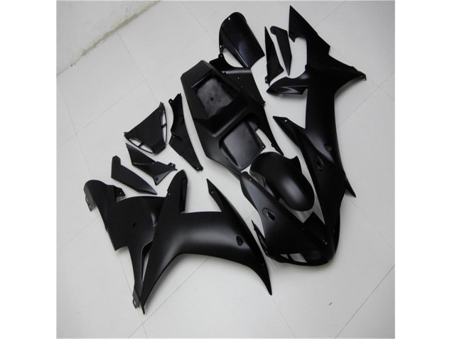 Negro ABS Kits Carenado Moto Yamaha R1 2002-2003