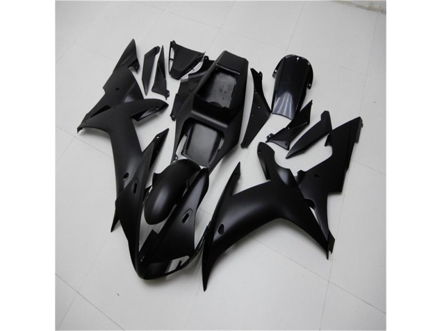 Negro ABS Kits Carenado Moto Yamaha R1 2002-2003