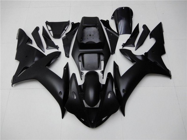 Negro ABS Kits Carenado Moto Yamaha R1 2002-2003