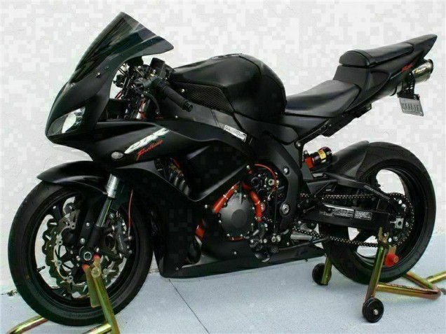 Negro ABS Moto Plástico Honda CBR 1000 RR 2006-2007