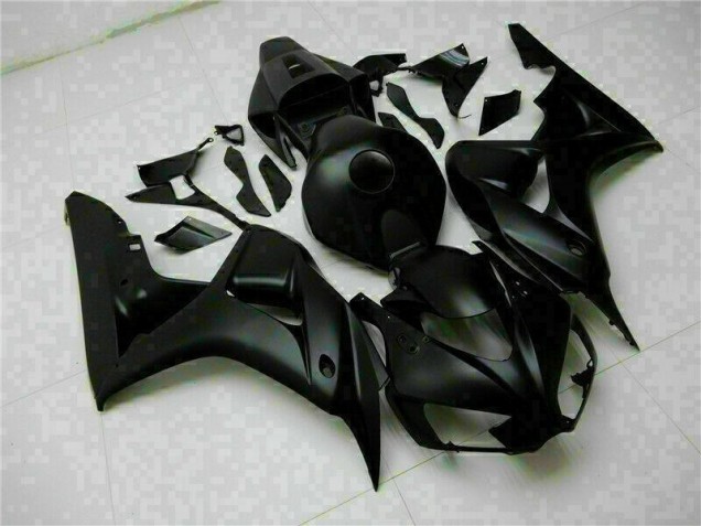Negro ABS Moto Plástico Honda CBR 1000 RR 2006-2007