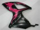 Negro ABS Moto Plástico Suzuki GSXR 600 / 750 K6 2006-2007