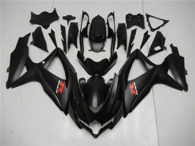 Negro ABS Moto Plástico Suzuki GSXR 600 / 750 K8 2008-2010 Negro ABS Moto Plástico Suzuki GSXR 600 / 750 K8 2008-2010