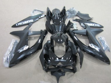 Negro ABS Moto Plástico Suzuki GSXR 600 K8 2008-2010