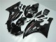 Negro ABS Moto Plásticos Yamaha R6 2006-2007 Negro ABS Moto Plásticos Yamaha R6 2006-2007