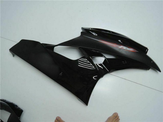 Negro ABS Moto Plásticos Yamaha R6 2006-2007 Negro ABS Moto Plásticos Yamaha R6 2006-2007