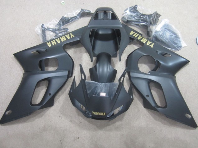 Negro Amarillo Calcomanía Carenado Moto Yamaha R6 1998-2002