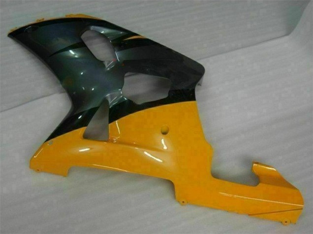Negro Amarillo Carenado Moto Suzuki GSXR 600 / 750 K1 K2 K3 2001-2003