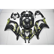 Negro Amarillo Equipo de Carreras Ninja Carenado Moto Kawasaki ZX10R 2016-2019