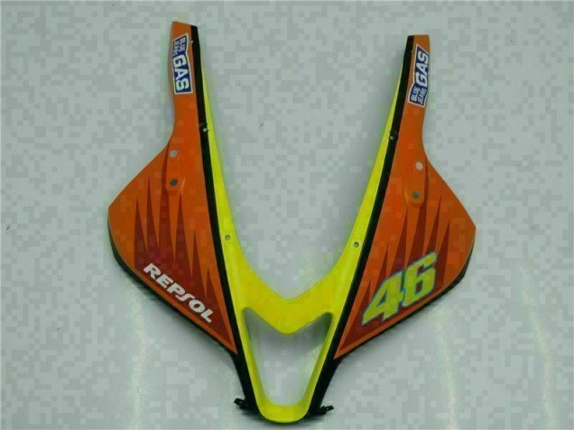 Negro Amarillo Repsol 46 Carenado Moto Honda CBR 600 RR 2007-2008