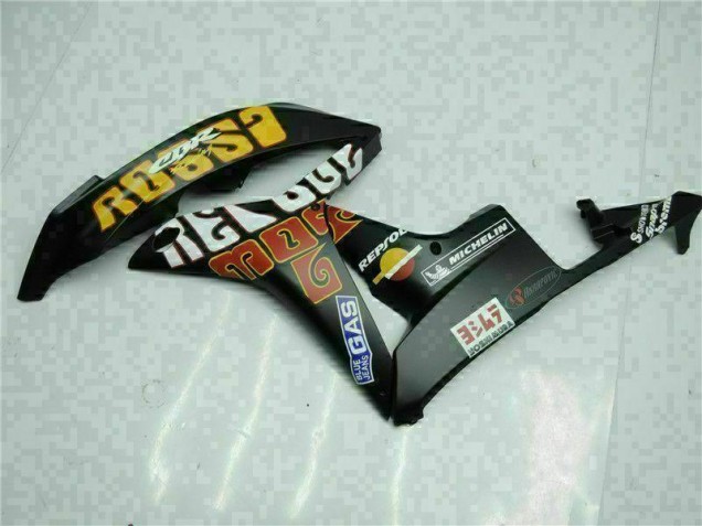 Negro Amarillo Repsol 46 Carenado Moto Honda CBR 600 RR 2007-2008