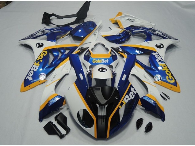 Negro Azul Blanco GoldBet Carenado Moto BMW S1000RR 2009-2014 Negro Azul Blanco GoldBet Carenado Moto BMW S1000RR 2009-2014
