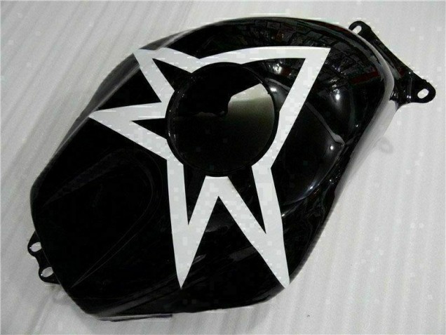 Negro Blanco 11 Carenado Moto Honda CBR 600 RR 2003-2004
