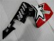 Negro Blanco 11 Carenado Moto Honda CBR 600 RR 2003-2004