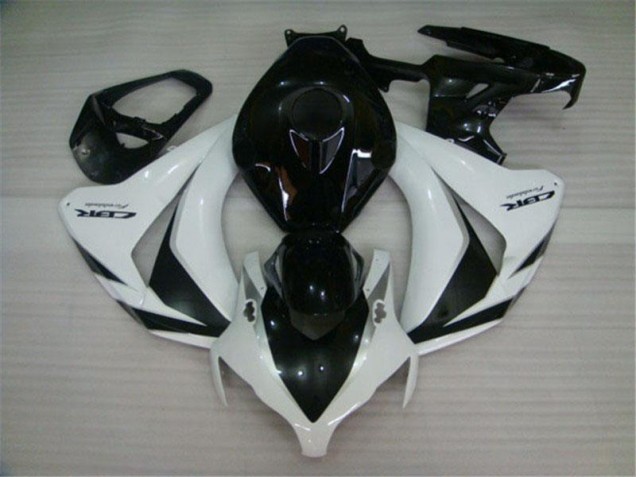 Negro Blanco ABS Kits Carenado Moto Honda CBR 1000 RR 2008-2011