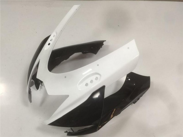 Negro Blanco ABS Moto Plástico Suzuki GSXR 600 / 750 K11 2011-2021