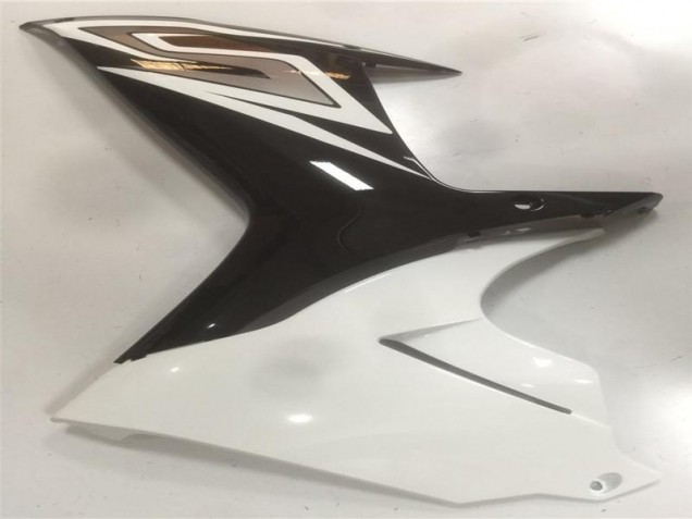 Negro Blanco ABS Moto Plástico Suzuki GSXR 600 / 750 K11 2011-2021