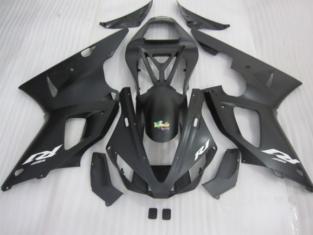 Negro Blanco Calcomanía Carenado Moto Yamaha R1 2000-2001