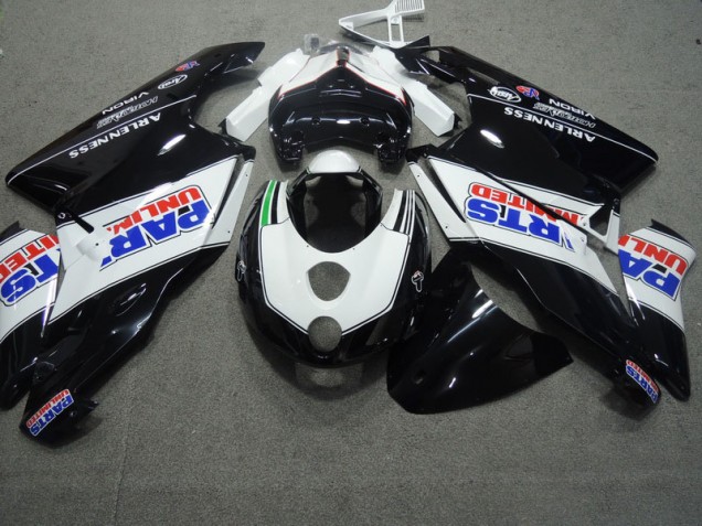 Negro Blanco Carenado Moto Ducati 749 2003-2004 Negro Blanco Carenado Moto Ducati 749 2003-2004