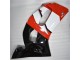 Negro Blanco Carenado Moto Yamaha R6 1998-2002