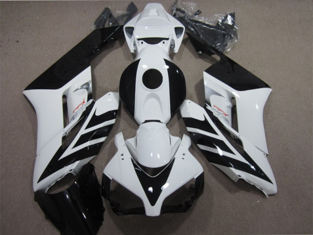 Negro Blanco Carrocería Motocicletas Honda CBR 1000 RR 2004-2005