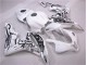 Negro Blanco Carrocería Motocicletas Honda CBR 600 RR 2007-2008