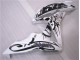 Negro Blanco Carrocería Motocicletas Honda CBR 600 RR 2007-2008