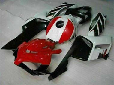 Negro Blanco Kits Completo Carenado Moto ABS Honda CBR 1000 RR 2004-2005